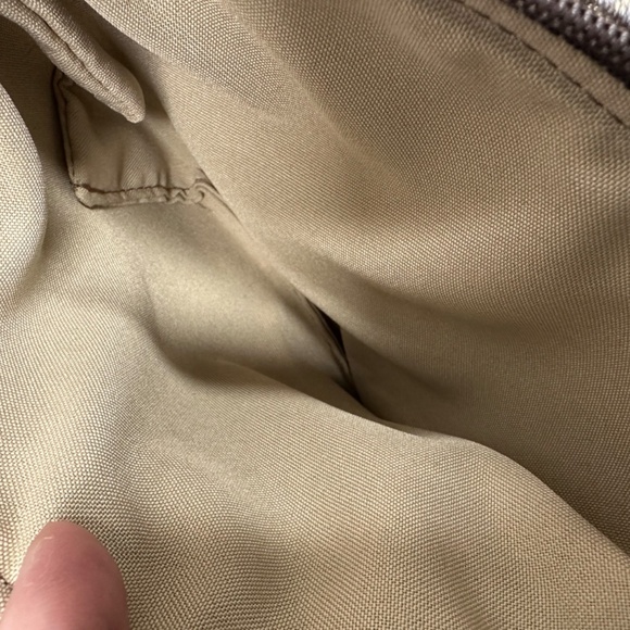 LV KEEP IT GYPSY GOUCHO‎ WRISTLET Brown Gold Metallic Leopard Print NWT - Picture 10 of 11